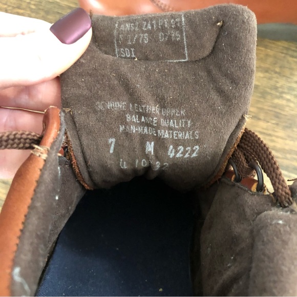 Carolina Women’s Steel Toe Leather Work Shoe Size 7 - Picture 5 of 7